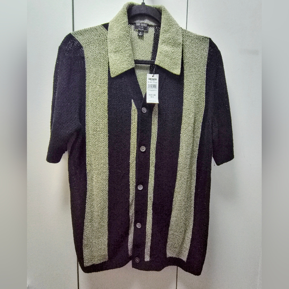 Todd Snyder Italian Yarn Boucle Cabana Shirt. Brand New With Tags